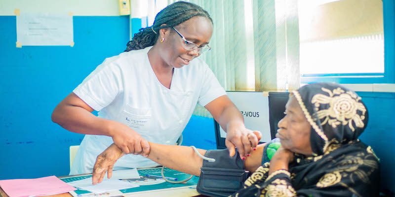 Large group of people posing for a photo.
